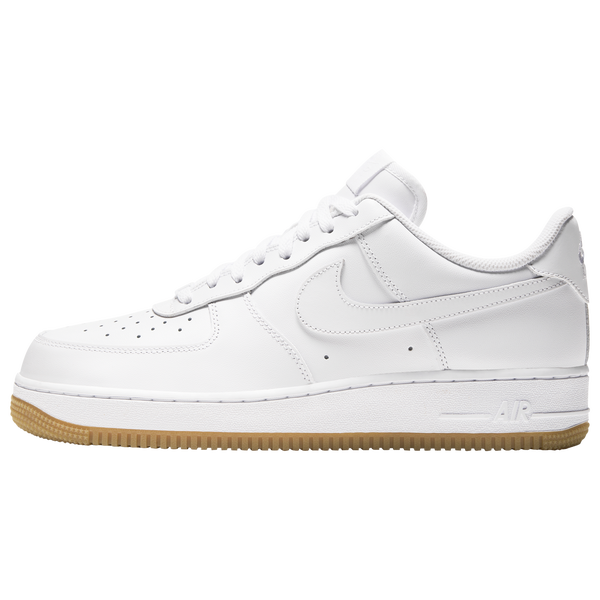Nike Air Force 1 '07 - Men's - White/White/Brown - Image 3