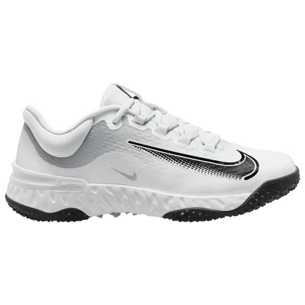 Nike Alpha Huarache Elite 4 TF - Women's - White/Black/Photon Dust