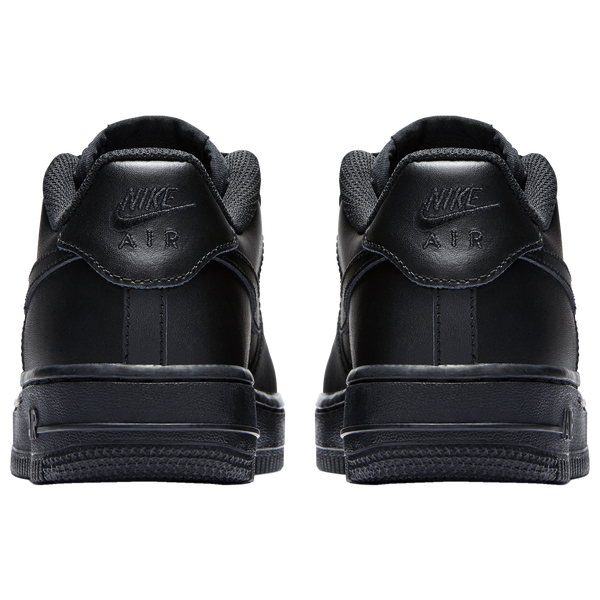 Nike Air Force 1 Low - Boys' Grade School - Black/Black - Image 3