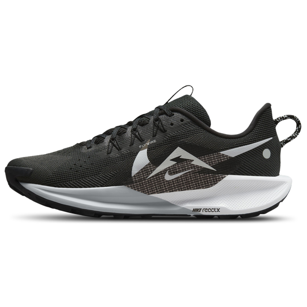 Nike Reactx Pegasus Trail 5 - Men's - Black/White/Anthracite - Image 2