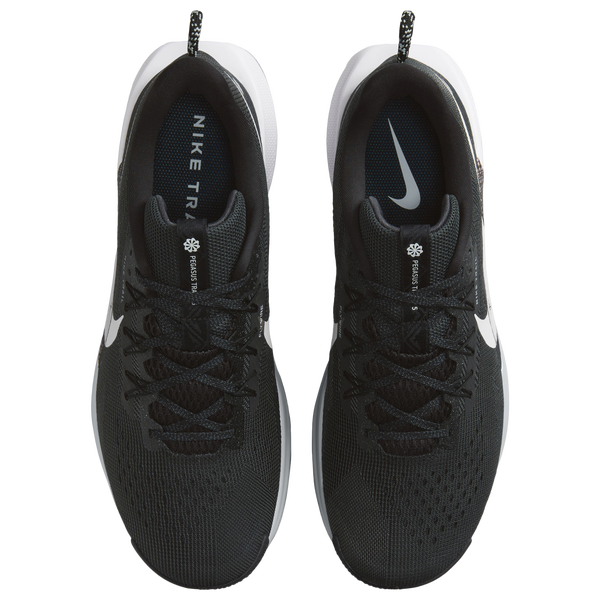Nike Reactx Pegasus Trail 5 - Men's - Black/White/Anthracite - Image 4