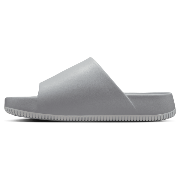 Nike Calm Slides - Men's - Wolf Grey/Wolf Grey - Image 2
