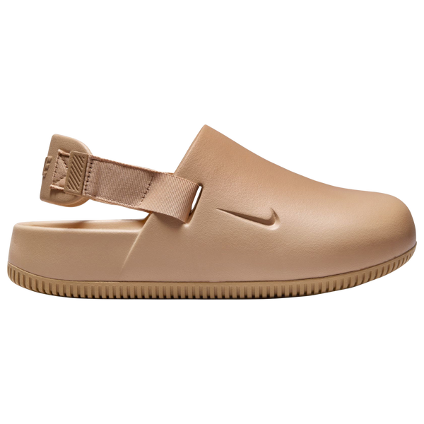 Nike Calm Mules - Men's - Tan/Tan