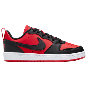 Nike Court Borough Low Recraft - Boys' Grade School - Red/Black/White