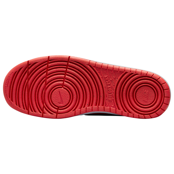 Nike Court Borough Low Recraft - Boys' Grade School - Red/Black/White - Image 6