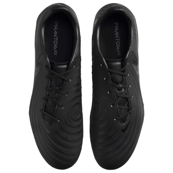 Nike Phantom GX II Academy FG/MG - Men's - Black/Black - Image 5
