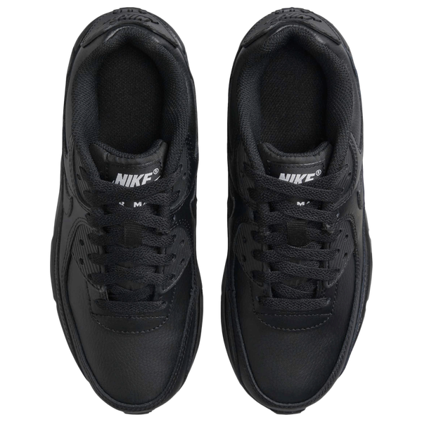 Nike Air Max 90 - Boys' Grade School - Black/Black/White - Image 4