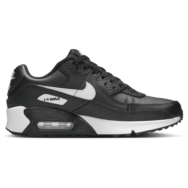 Nike Air Max 90 - Boys' Grade School - Black/Black/White