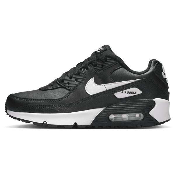 Nike Air Max 90 - Boys' Grade School - Black/Black/White - Image 2
