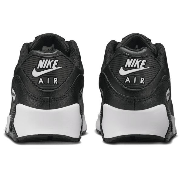 Nike Air Max 90 - Boys' Grade School - Black/Black/White - Image 3