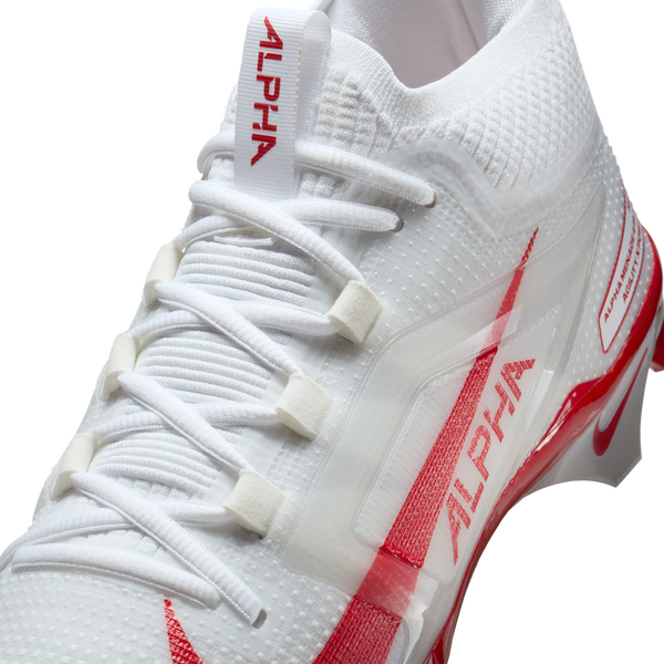 Nike Alpha Menace 4 Elite - Men's - Univ Red/White/Univ Red - Image 7