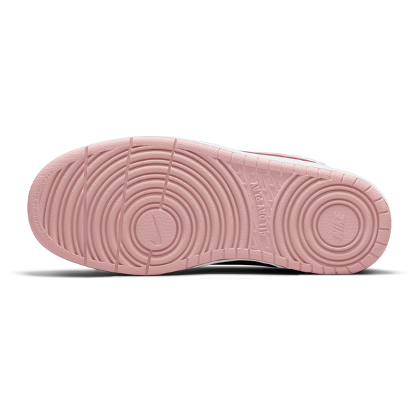 Nike Court Borough Mid 2 - Boys' Grade School - White/Pink Glaze - Image 5