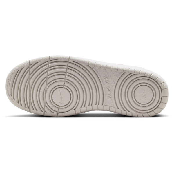 Nike Court Borough Mid 2 - Boys' Grade School - White/Peony/Vast Grey - Image 5