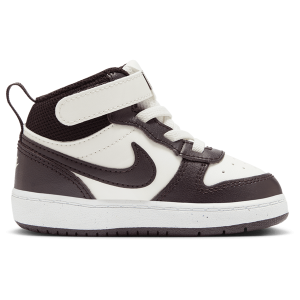 Nike Court Borough Mid 2 - Boys' Toddler - Burgundy Ash/White/Sail