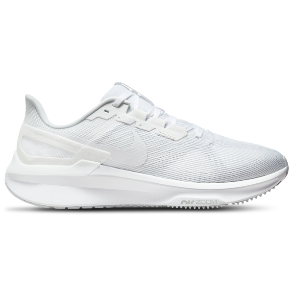 Nike Air Zoom Structure 25 - Men's - White/White/Pure Platinum