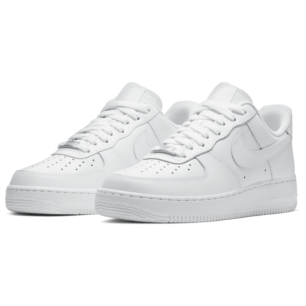 Nike Air Force 1 '07 LE Low - Women's - White/White - Image 6