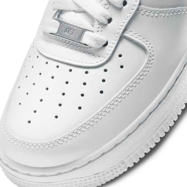 Nike Air Force 1 '07 LE Low - Women's - White/White - Image 7