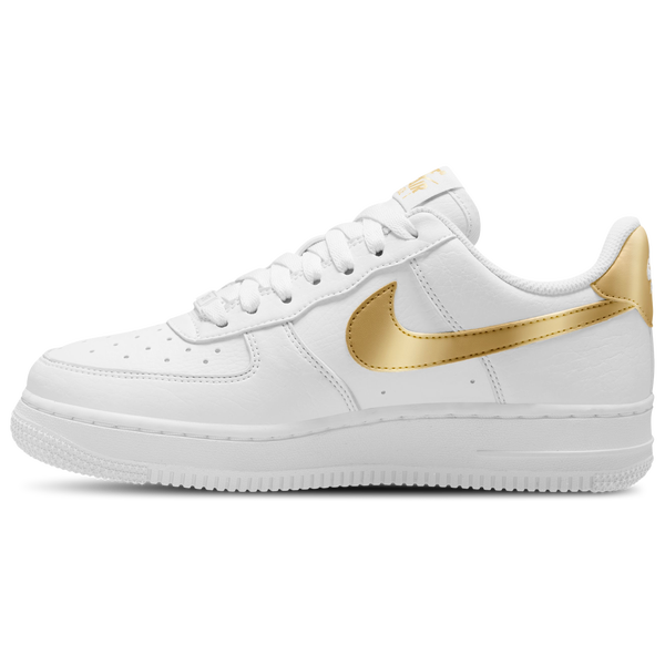 Nike Air Force 1 '07 LE Low - Women's - Gold/White - Image 2