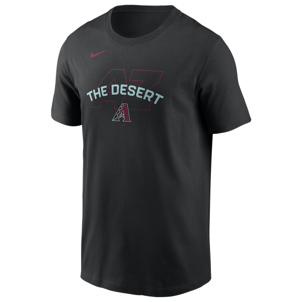 Nike Diamondbacks Hot Corner T-Shirt - Men's - Black - Image 2