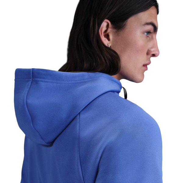 Nike Therma Fleece Full-Zip Hoodie - Men's - Comet Blue/Comet Blue/Black - Image 2