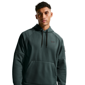 Nike Therma Fleece Pullover Hoodie - Men's - Seaweed/Seaweed/Black
