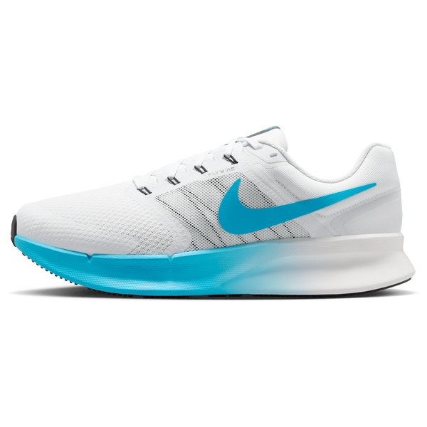 Nike Run Swift 3 - Men's - Black/Off White/Light Current Blue - Image 2