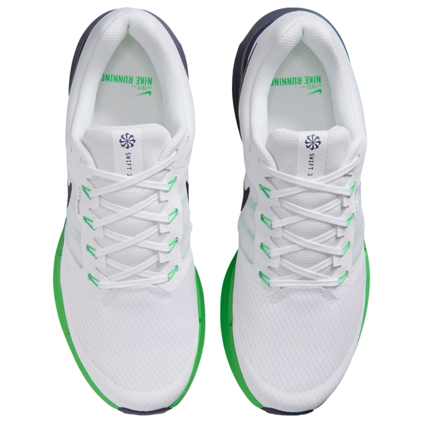 Nike Run Swift 3 - Men's - Midnight Navy/White/Green Spark - Image 4
