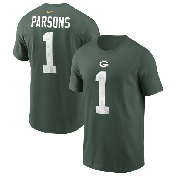 Nike Micah Parsons Packers Short Sleeve T-Shirt - Men's - Fir
