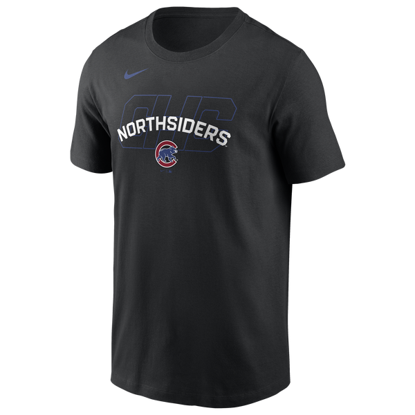 Nike Cubs Hot Corner T-Shirt - Men's - Black - Image 2