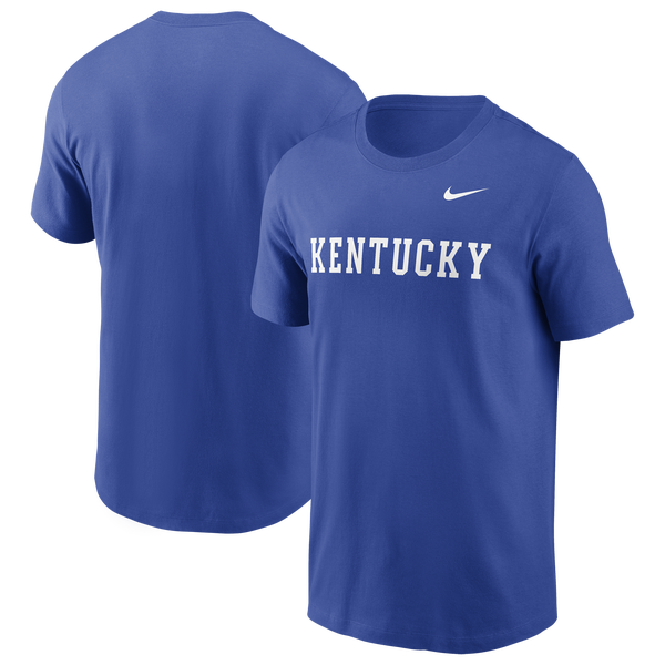 Nike Kentucky Wordmark Short-Sleeve T-Shirt - Men's - Blue