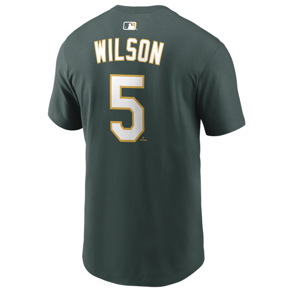 Nike MLB Name & Number Short Sleeve T-Shirt - Men's - Green - Image 3