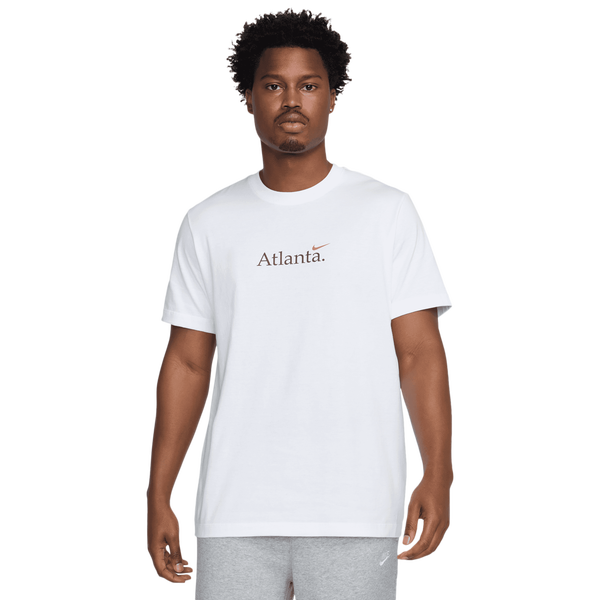 Nike Atlanta Short Sleeve Crew T-Shirt - Men's - White