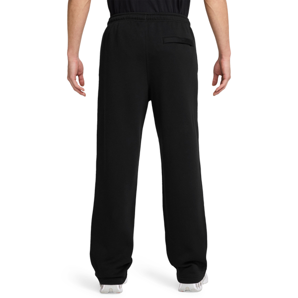 Nike Club Fleece Bungee Pants - Men's - Black/White - Image 2