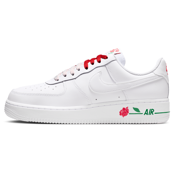 Nike Air Force 1 '07 SE - Women's - White/Sport Red/White - Image 2