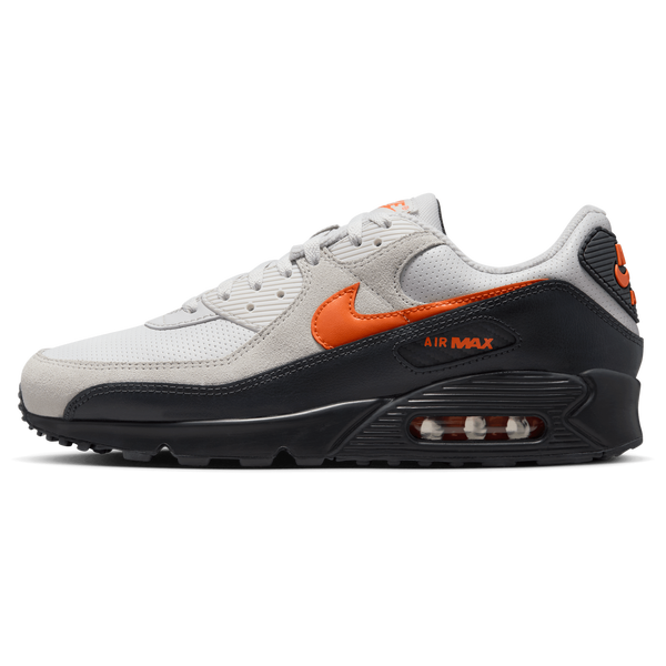 Nike Air MAX 90 - Men's - Vast Grey/Safety Orange/Anthracite - Image 2