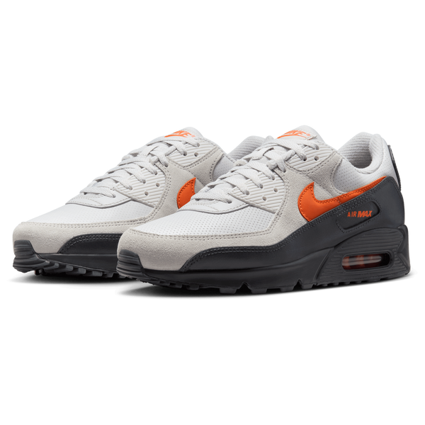 Nike Air MAX 90 - Men's - Vast Grey/Safety Orange/Anthracite - Image 6
