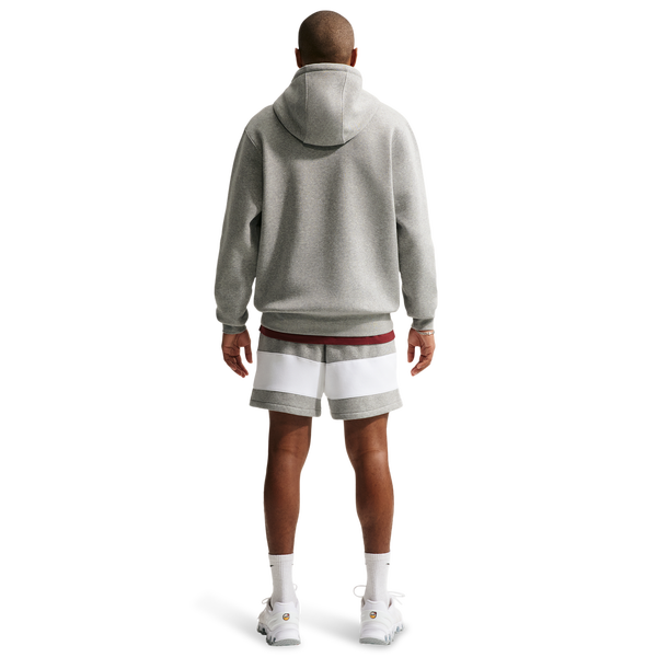 Nike Club BB Hoodie CTB - Men's - Lt Smoke Grey/White/Dk Grey Heather - Image 4