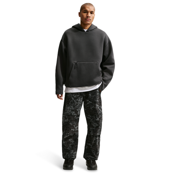 Nike Dri-FIT Tech Woven AOP Pants - Men's - Black/Black - Image 3