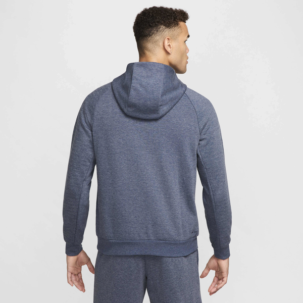 Nike Dri-FIT UV Primary Pullover Hoodie - Men's - Heather/Obsidian/Obsidian - Image 2