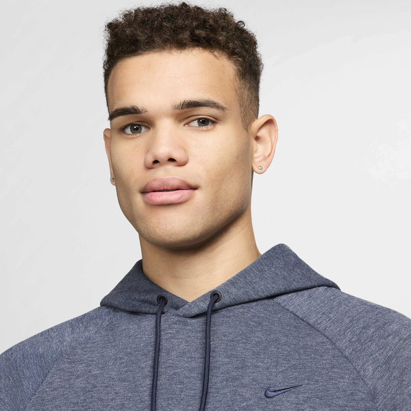 Nike Dri-FIT UV Primary Pullover Hoodie - Men's - Heather/Obsidian/Obsidian - Image 3