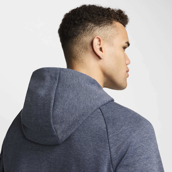 Nike Dri-FIT UV Primary Pullover Hoodie - Men's - Heather/Obsidian/Obsidian - Image 4