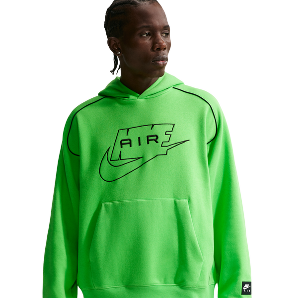 Nike Air Pullover Hoodie - Men's - Mean Green/Black