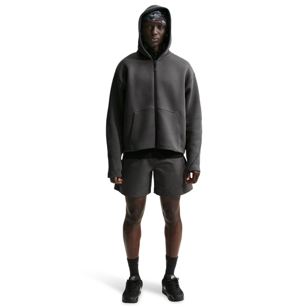 Nike Tech Fleece Ergo Full-Zip - Men's - Anthracite/Black - Image 3
