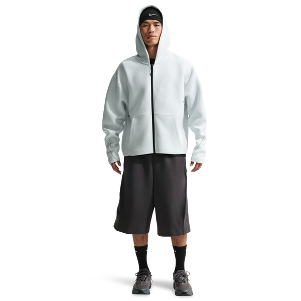 Nike Tech Fleece Ergo Full-Zip - Men's - Off White/Black - Image 5