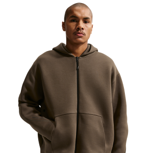 Nike Tech Fleece Ergo Full-Zip - Men's - Dark Hazel/Black