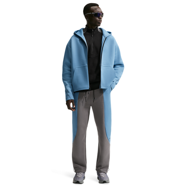 Nike Tech Fleece Pro Cb Open Hem Pants - Men's - Pencil Point/Work Blue/Black - Image 7
