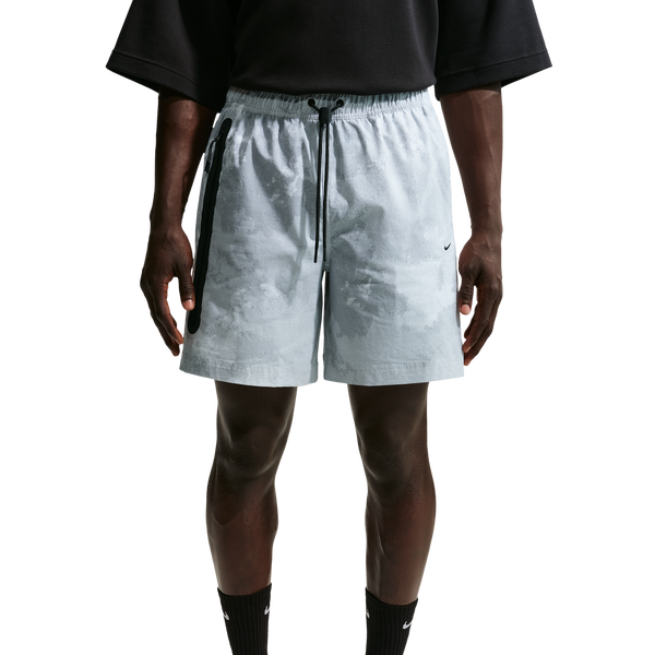 Nike Tech Woven Shorts - Men's - Black/Pure Platinum