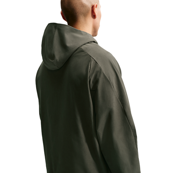Nike Tech Shori Knit Full-Zip Jacket - Men's - Black/Cargo Khaki - Image 4
