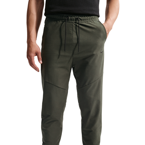 Nike Tech Shori Knit Drill Pant - Men's - Black/Cargo Khaki - Image 3