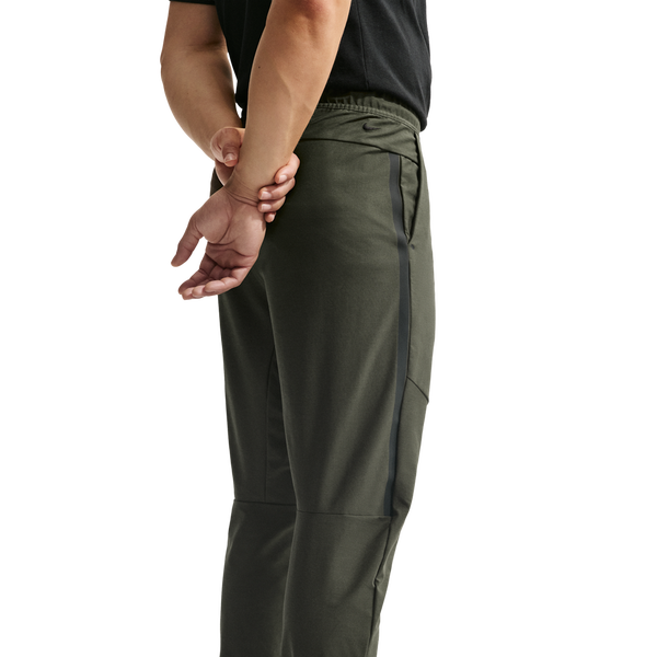 Nike Tech Shori Knit Drill Pant - Men's - Black/Cargo Khaki - Image 4